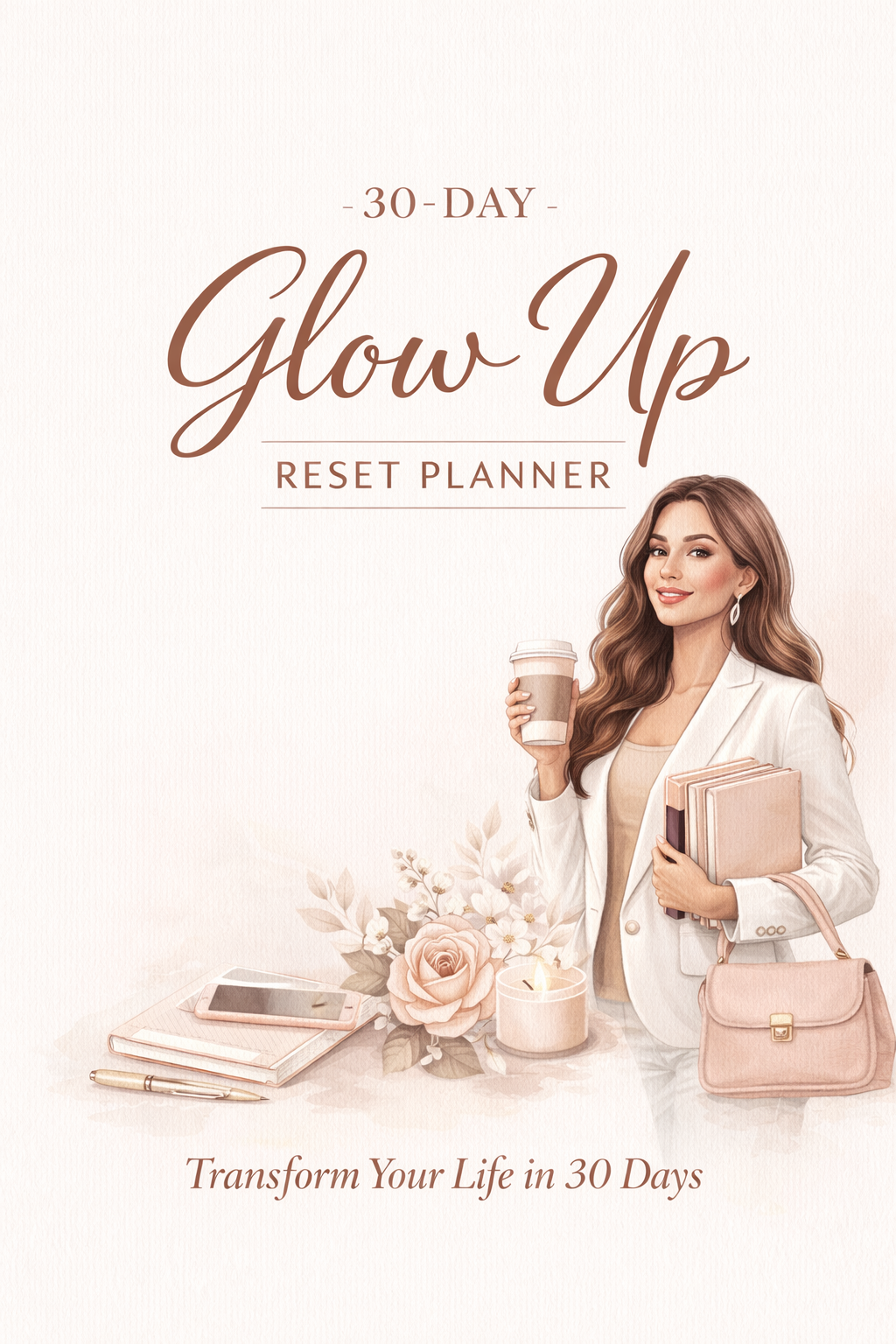 Your Ultimate 30-Day Glow Up Guide – Confidence, Energy & Self-Care