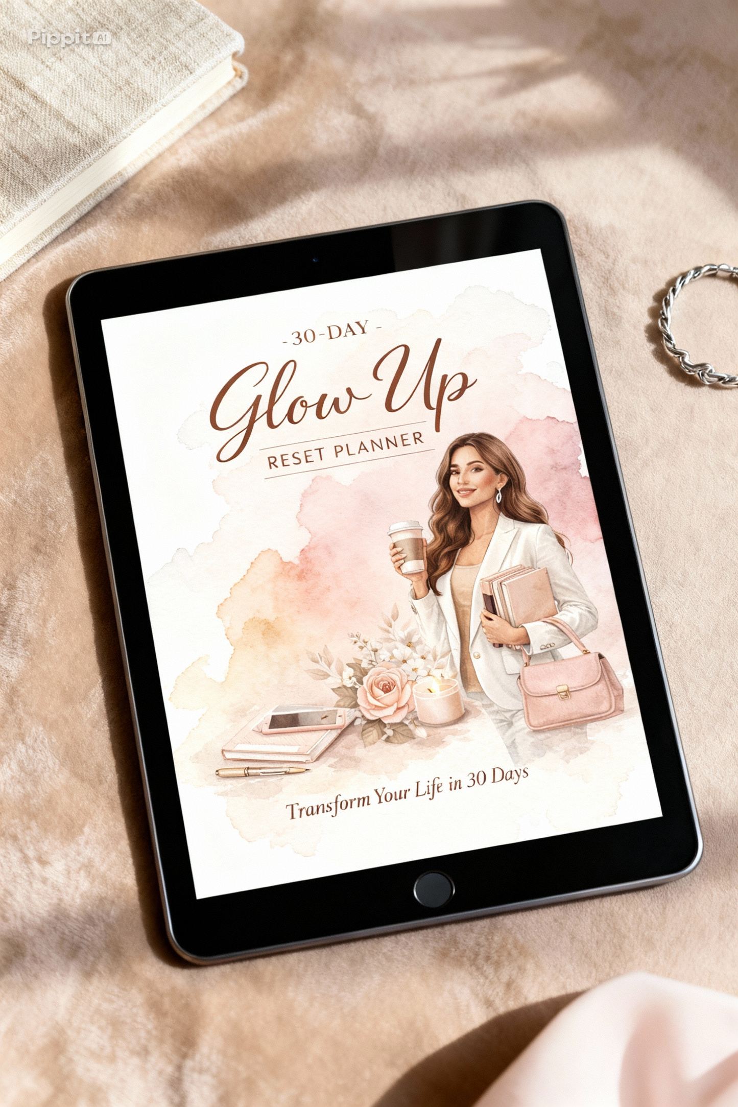 Your Ultimate 30-Day Glow Up Guide – Confidence, Energy & Self-Care