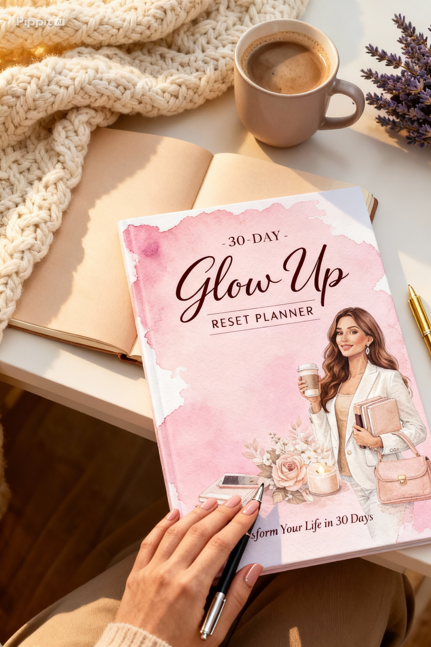Your Ultimate 30-Day Glow Up Guide – Confidence, Energy & Self-Care